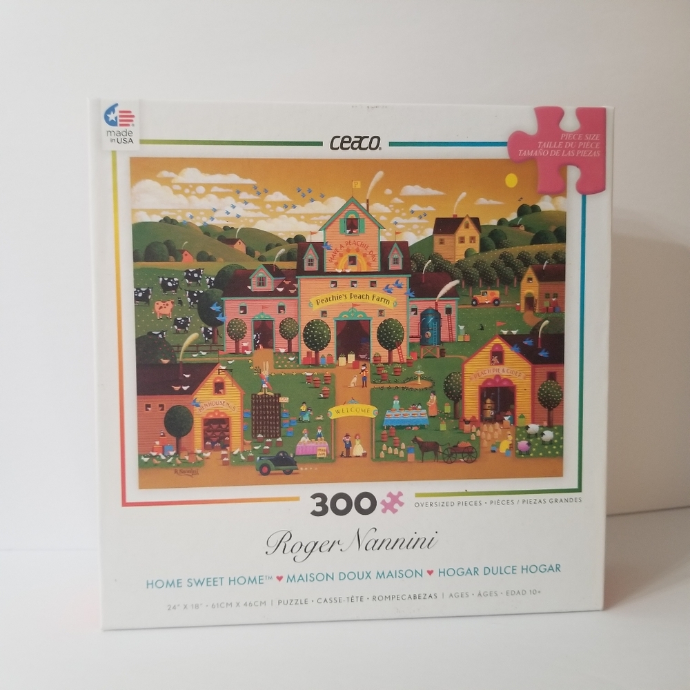 Roger Nannini Have a Peachie Day 300 pieces
